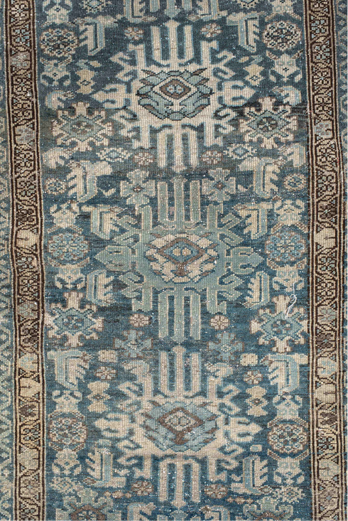 Antique Malayer Runner Rug (2' x 16')